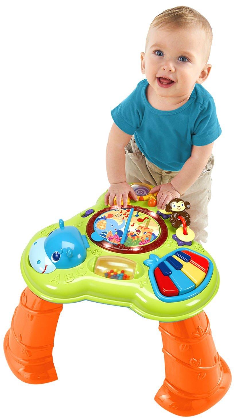 Bright Starts - Safari Sounds Musical Learning Table - Smiling Rainbow Baby Store