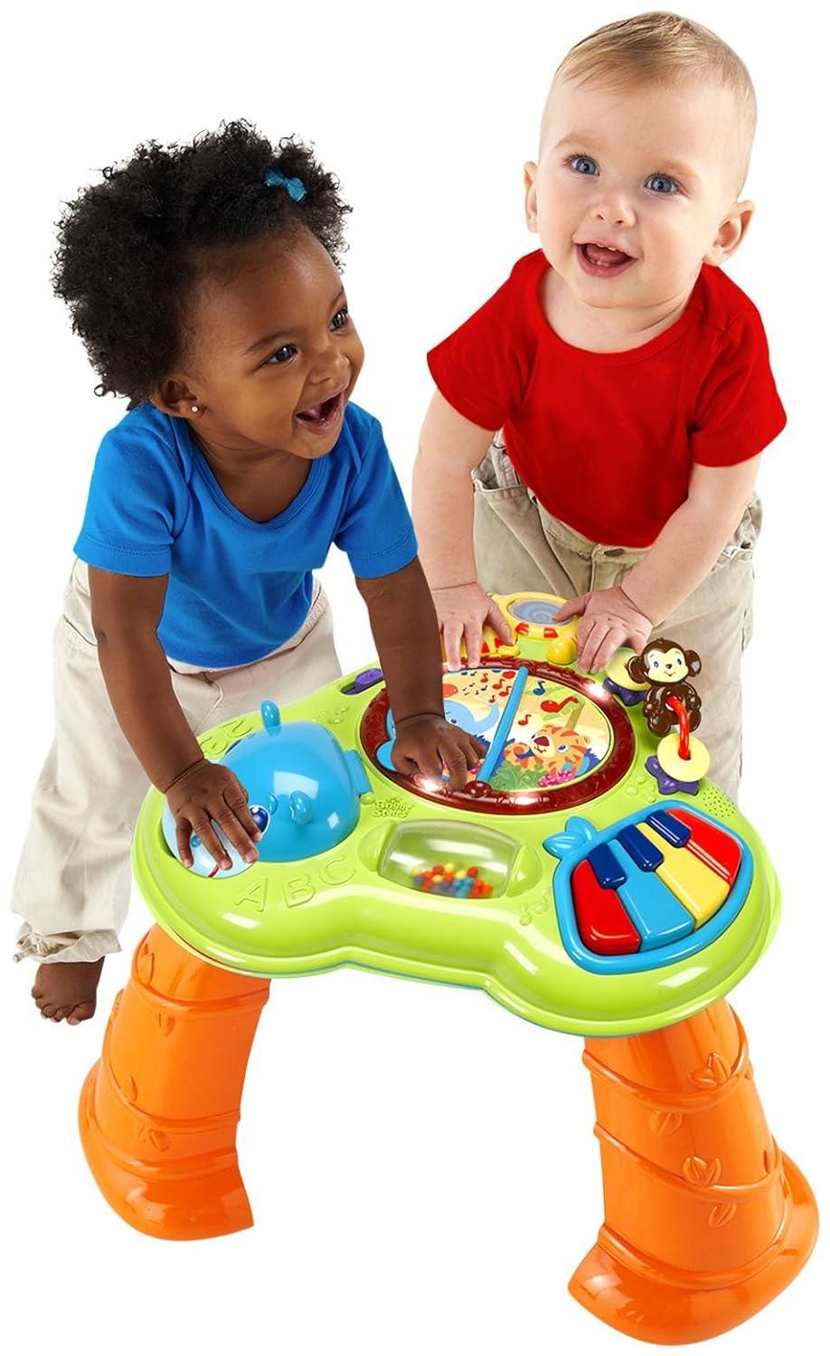 Bright Starts - Safari Sounds Musical Learning Table - Smiling Rainbow Baby Store