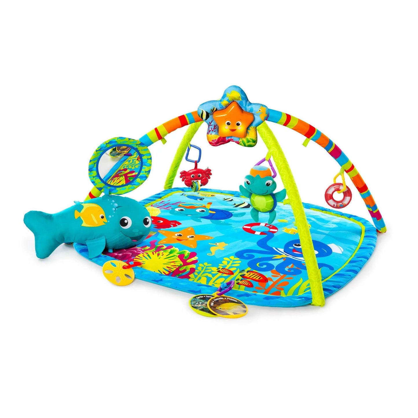 Baby Einstein - Nautical Friends Activity Play Gym - Smiling Rainbow Baby Store