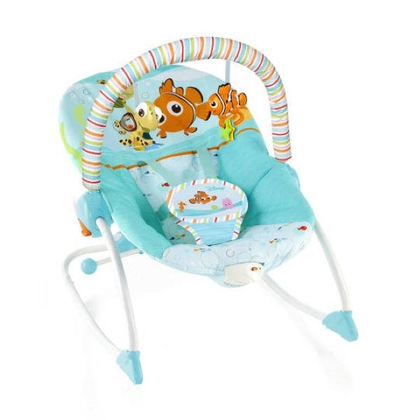 Bright Starts - Disney Baby Infant to Toddler Rocker - Smiling Rainbow Baby Store