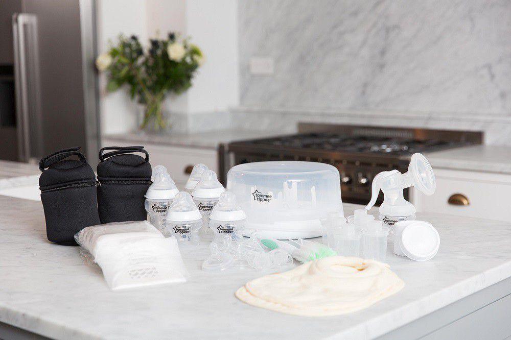 Tommee Tippee - CTN Microwave Steriliser & Breast Pump Kit - Smiling Rainbow Baby Store