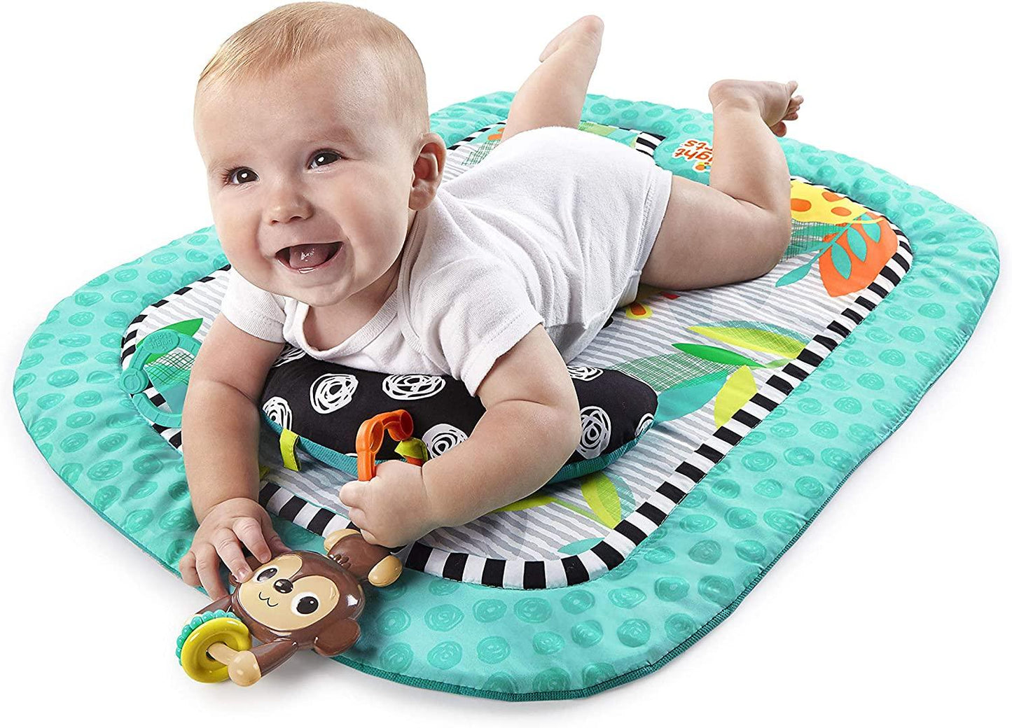 Bright Starts - Splashin' Safari Prop Mat - Smiling Rainbow Baby Store