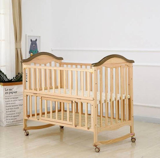 Belecoo - Wooden Multifunctional Cot - Smiling Rainbow Baby Store