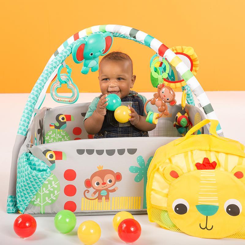 Bright Starts - 5-in-1 Your Way Ball Play Gym - Smiling Rainbow Baby Store