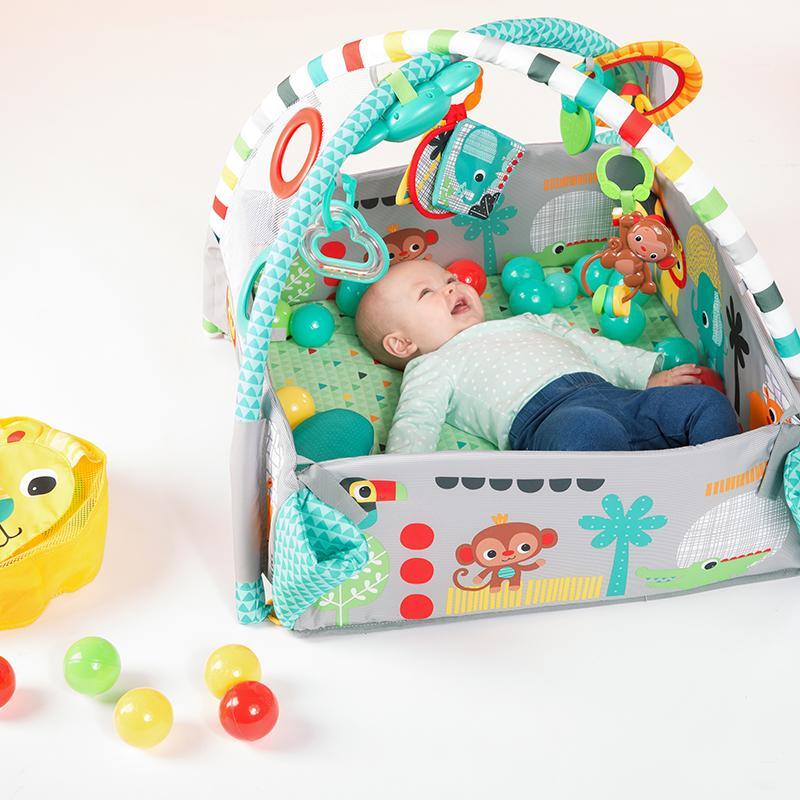 Bright Starts - 5-in-1 Your Way Ball Play Gym - Smiling Rainbow Baby Store