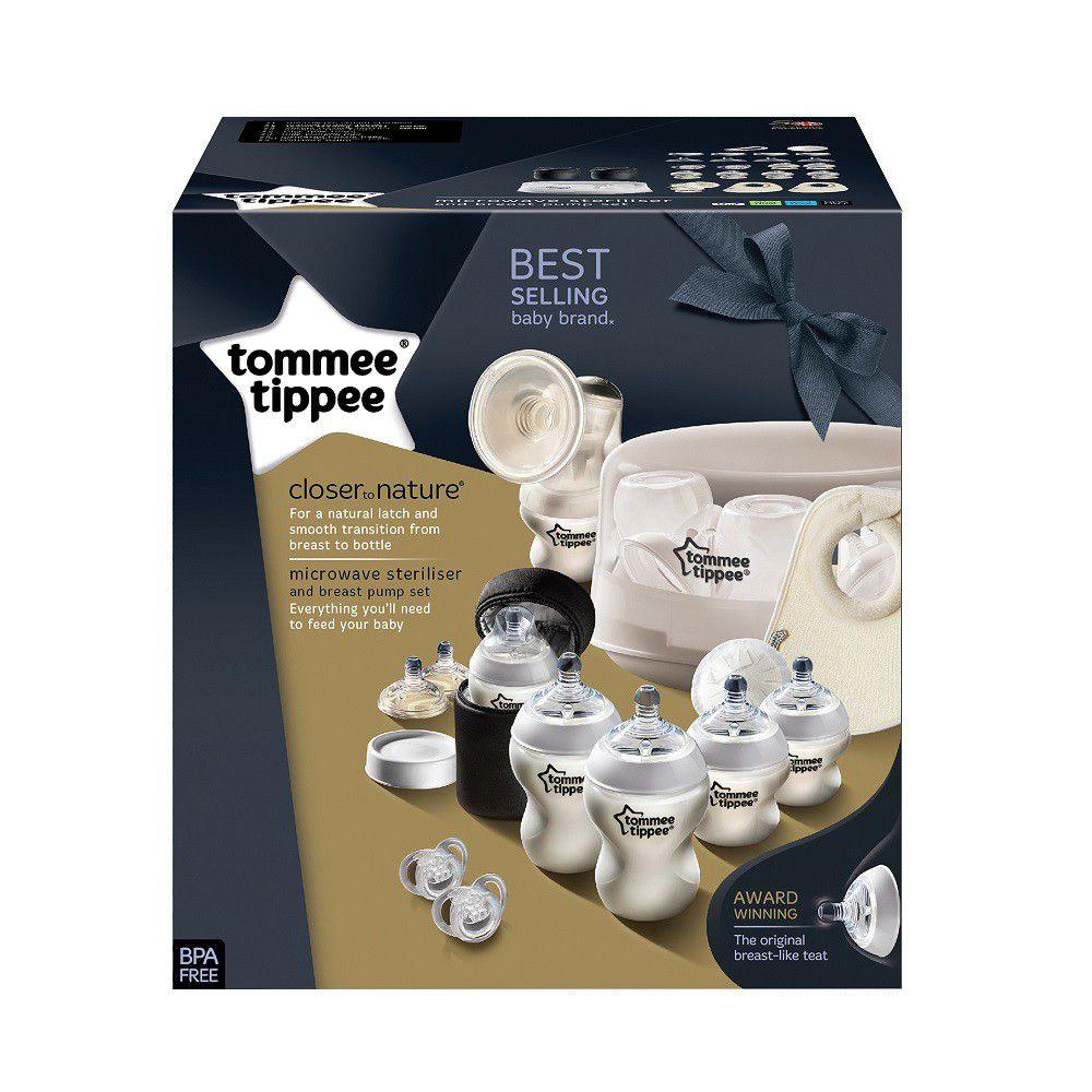 Tommee Tippee - CTN Microwave Steriliser & Breast Pump Kit - Smiling Rainbow Baby Store